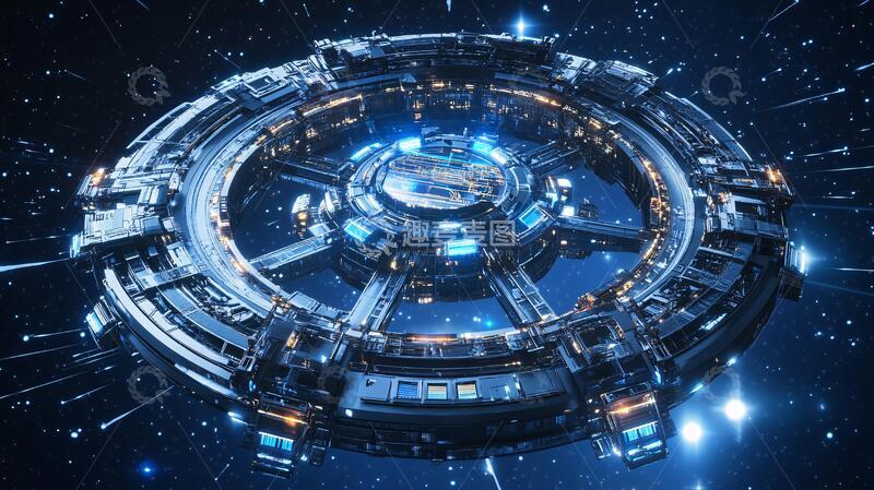 高清大图下载【趣麦麦图】科技星球主视觉科技3