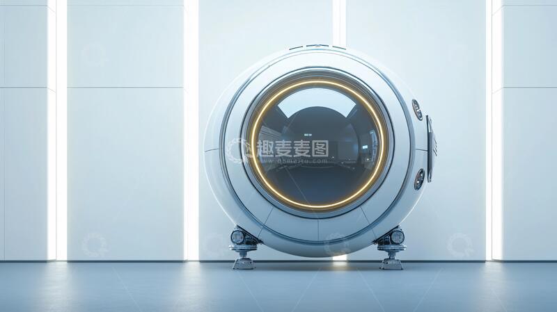 高清大图下载【趣麦麦图】洗衣科技洗衣高端飞船