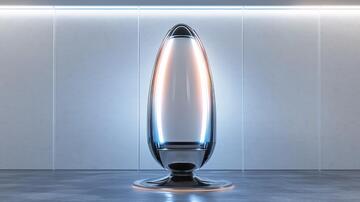 磁悬浮灯概念风扇吊灯