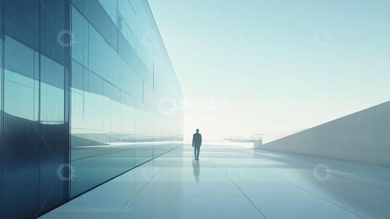 高清大图下载【趣麦麦图】玻璃金属材质建筑5