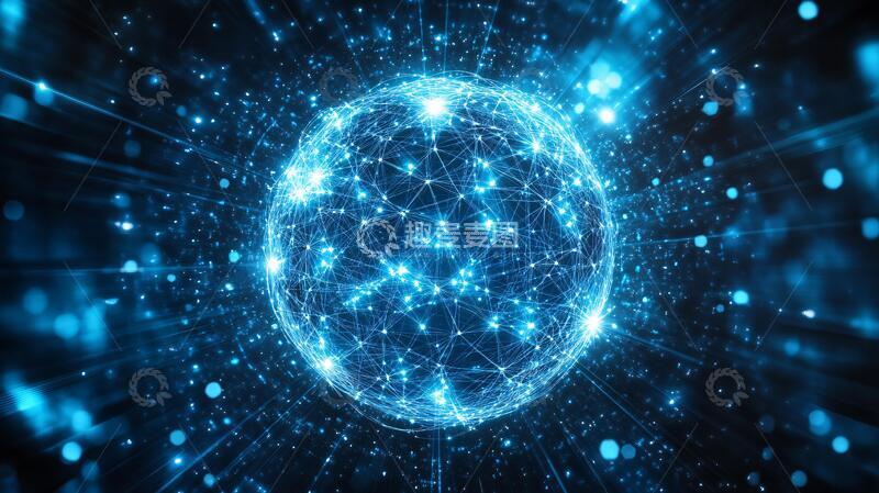 高清大图下载【趣麦麦图】科技地球通迅网络3