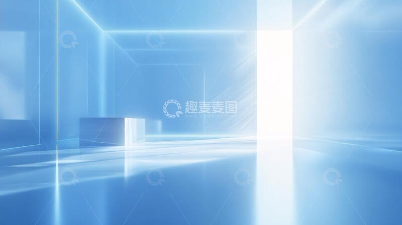 高清大图下载【趣麦麦图】通道背景图科技蓝色大气