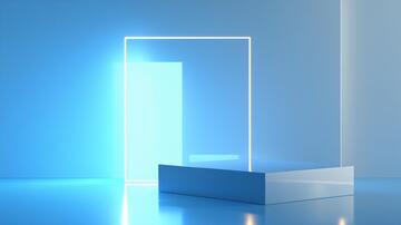 简约秀场场景概念门窗