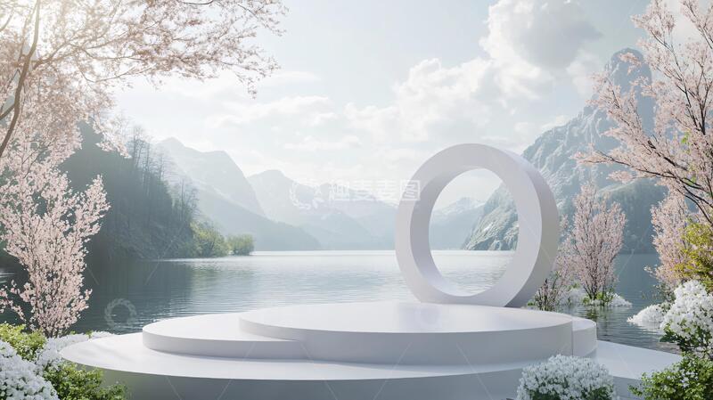 高清大图下载【趣麦麦图】桃花源小品美陈