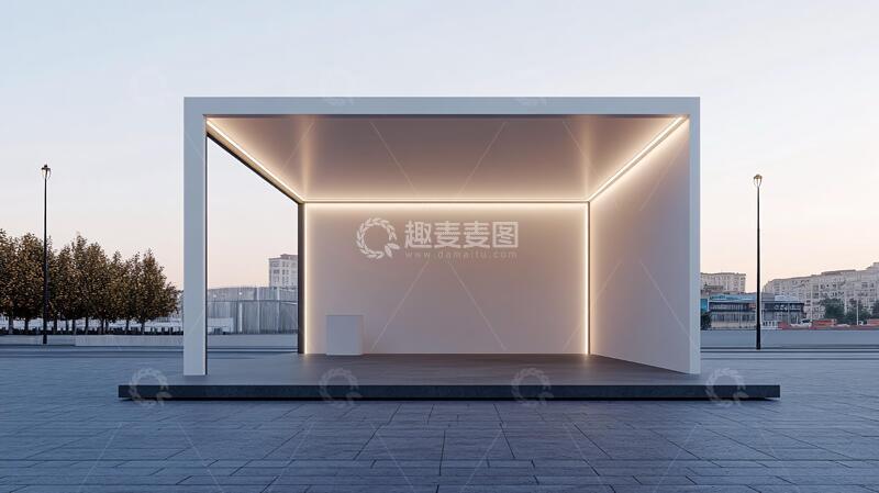 高清大图下载【趣麦麦图】现代门头现代简约设计