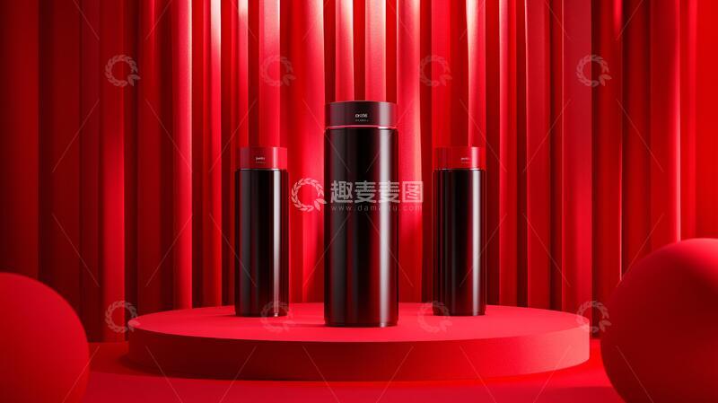 高清大图下载【趣麦麦图】化妆品场景图1