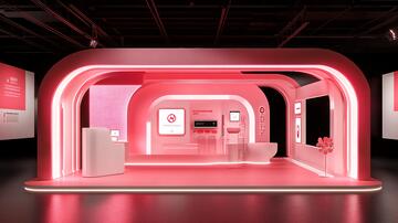 网红风展位效果图1