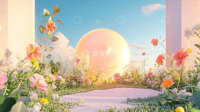 高清大图下载【趣麦麦图】大气花卉场景54