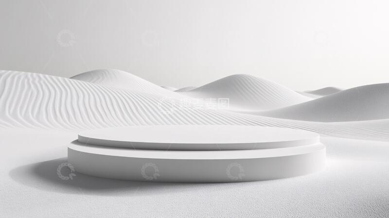 高清大图下载【趣麦麦图】简约秀场讲台场景平台