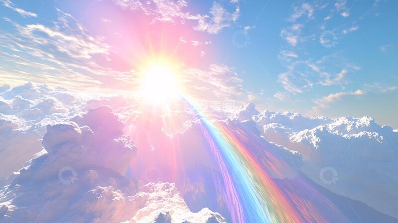 高清大图下载【趣麦麦图】唯美彩虹彩虹高清唯美