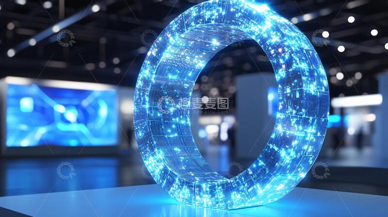 高清大图下载【趣麦麦图】现代科技展览