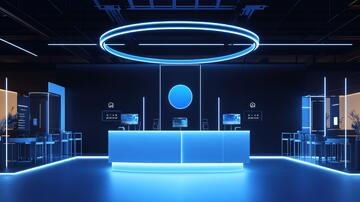 赛博朋克风格迎宾区28