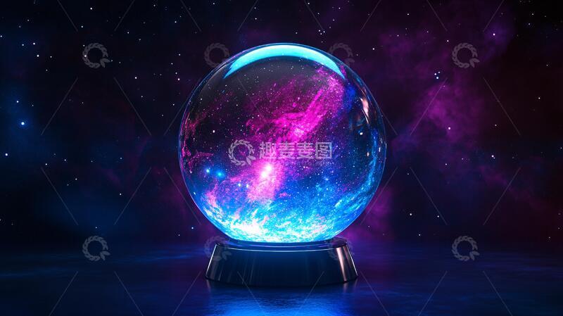 高清大图下载【趣麦麦图】水晶球刷屏稿5