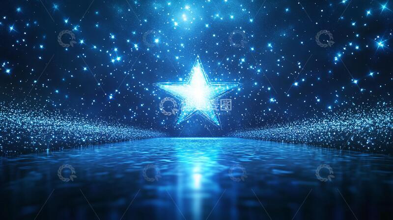 高清大图下载【趣麦麦图】星光盛典主题背景