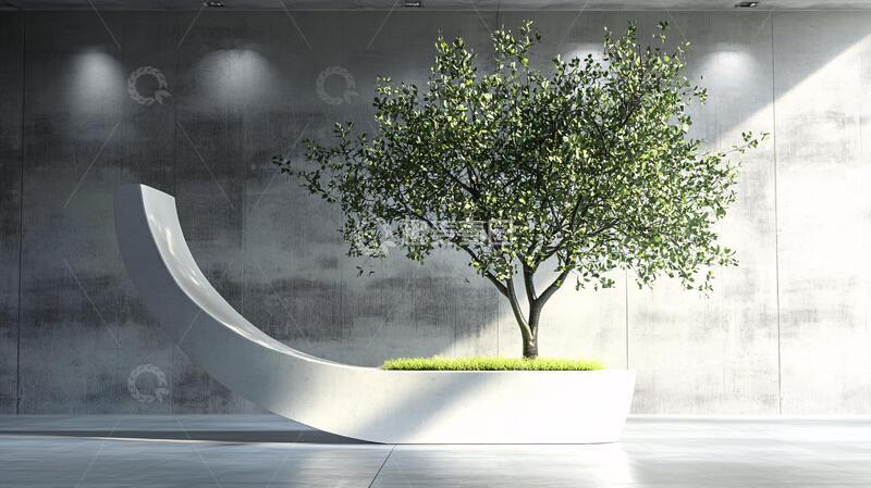 高清大图下载【趣麦麦图】-创意树池造型艺术金属