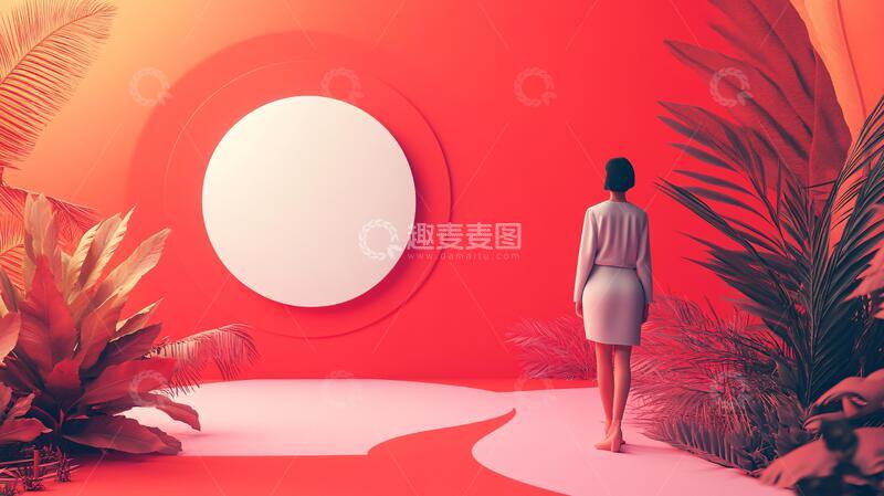 高清大图下载【趣麦麦图】纸艺概念模型