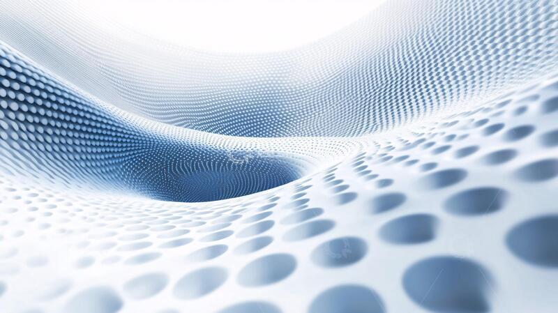 高清大图下载【趣麦麦图】蓝色弯曲唯美科技7