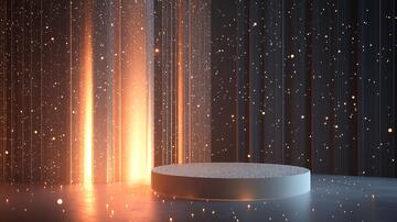 简约舞台讲台舞台圆形