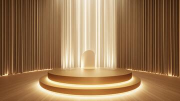 香槟色舞台背景1