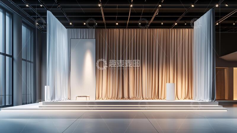 高清大图下载【趣麦麦图】简约秀场舞台舞蹈剧院