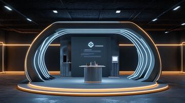 赛博朋克风格迎宾区31