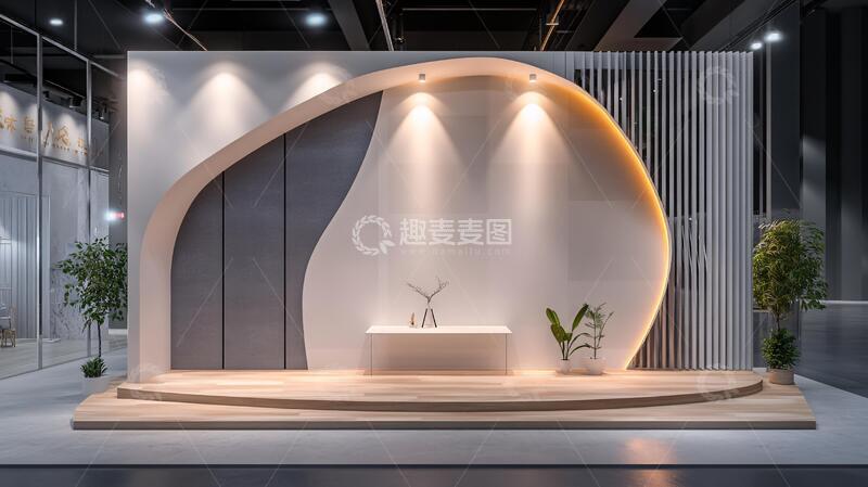 高清大图下载【趣麦麦图】弧形前台前台弧形企业