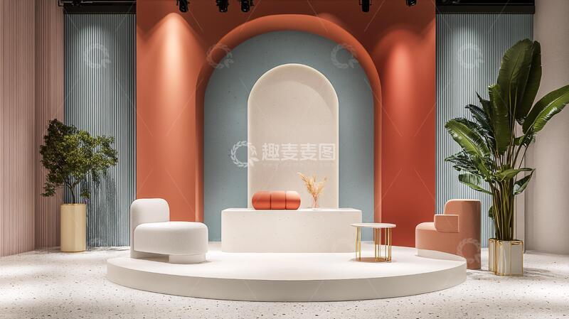 高清大图下载【趣麦麦图】简约秀场儿童少女场景