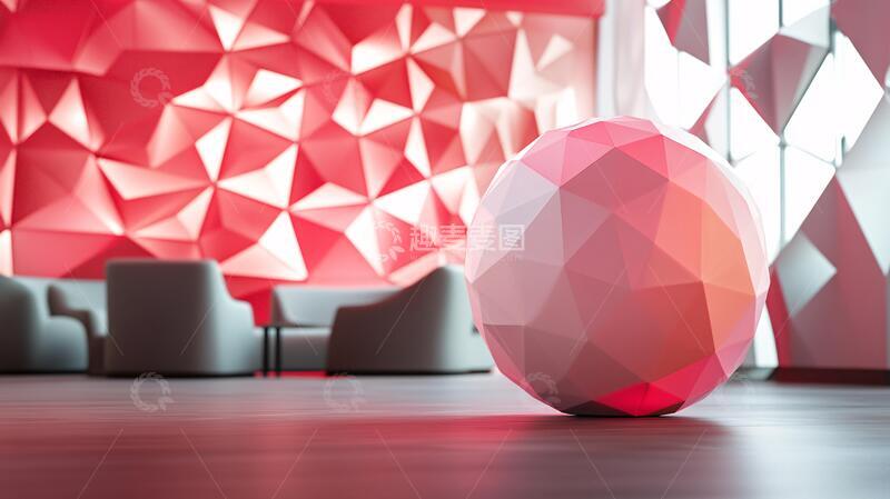 高清大图下载【趣麦麦图】室内高清几何2