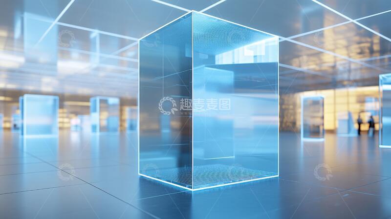 高清大图下载【趣麦麦图】玻璃金属材质建筑7