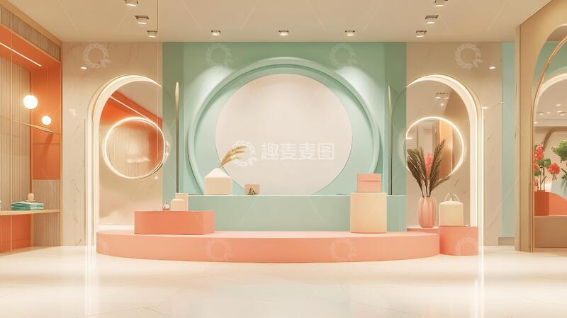 高清大图下载【趣麦麦图】早教中心前台