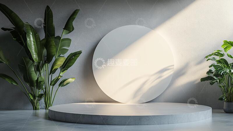 高清大图下载【趣麦麦图】平台模型平台模型圆形