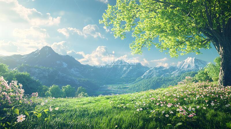 高清大图下载【趣麦麦图】超高清暖春场景5