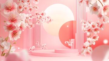 樱花节氛围设计1