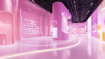 进口化妆品展厅
