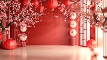 喜庆氛围渲染40