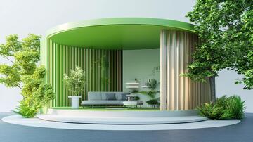 绿色展馆绿色生态展馆