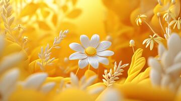 立体简约花立体花卉纸花