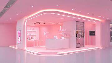 美妆店设计彩妆形象体验