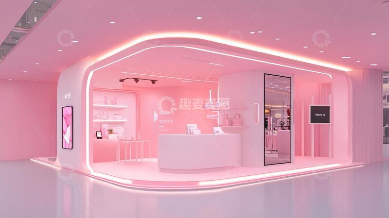 美妆店设计彩妆形象体验