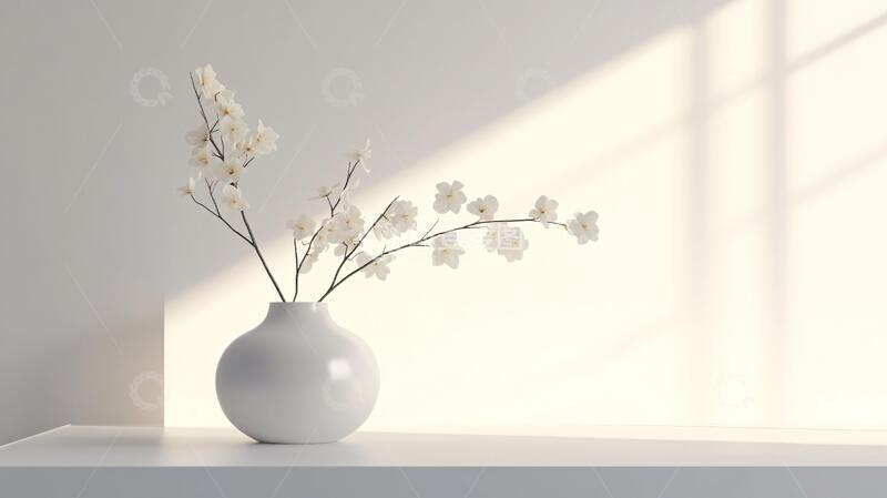 高清大图下载【趣麦麦图】暖光灯下的鲜花6