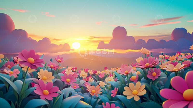 高清大图下载【趣麦麦图】大气花卉场景62