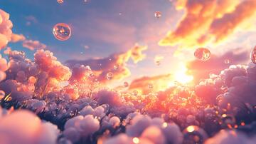 云朵动画梦幻动画云朵