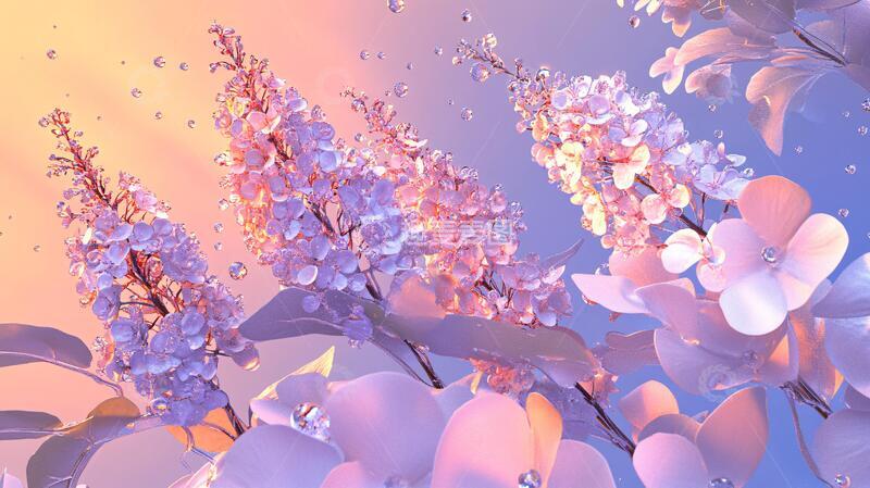 高清大图下载【趣麦麦图】立体唯美花卉42