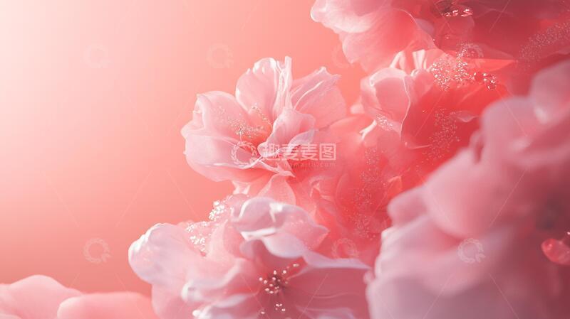 高清大图下载【趣麦麦图】简红大气花朵25