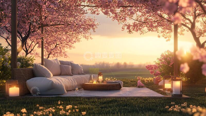 高清大图下载【趣麦麦图】超高清暖春场景4
