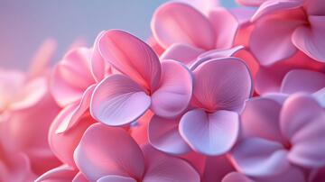 立体花壁纸花瓣立体花朵