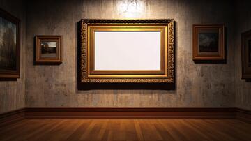 美术展览馆画框2