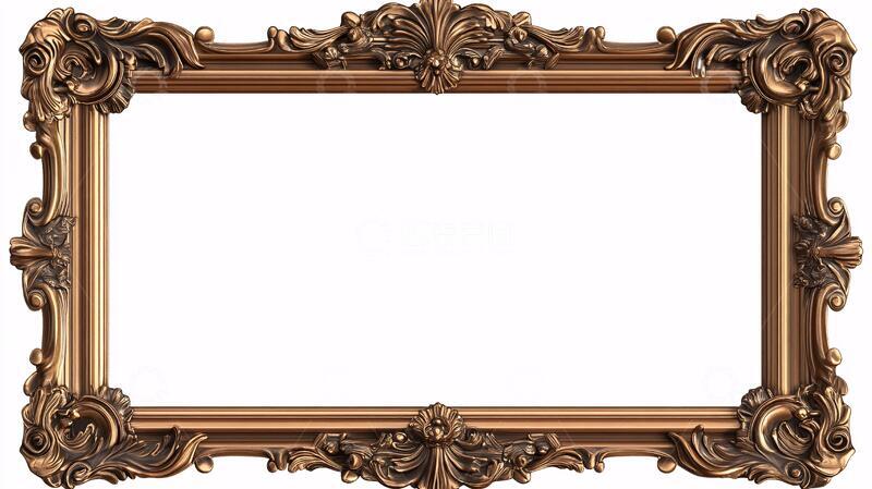 高清大图下载【趣麦麦图】欧风像框欧式相框金色