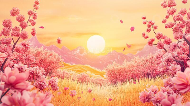 高清大图下载【趣麦麦图】大气花卉场景58