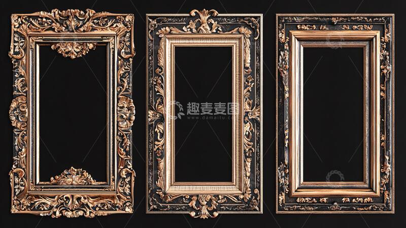 高清大图下载【趣麦麦图】欧式画框欧式相框7